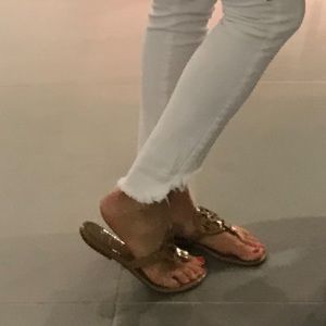 Paige Verdugo Crop denim, size 25, rare fringe hem